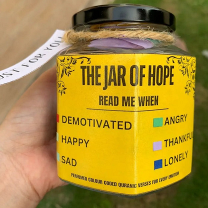 The Jar of Hope 40+ Quranic Ayat's