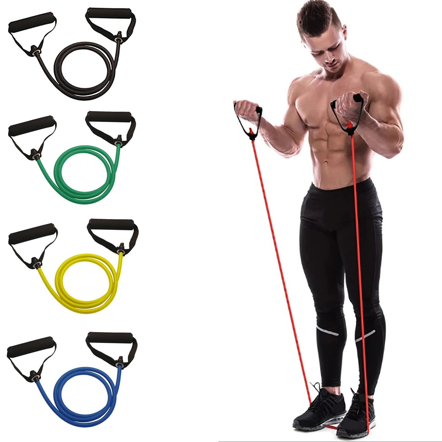 11 Pcs Gym Resistance Band