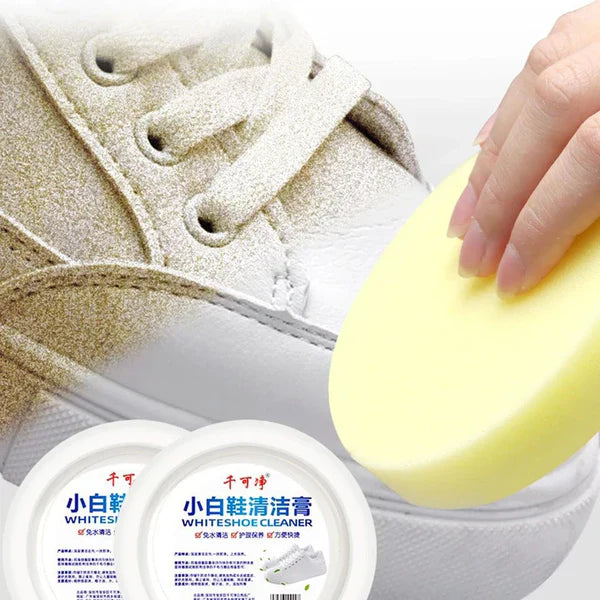 Shoe whitening Cleaning Cream (1000+ Satisfied Customers😮❤️)