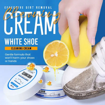 Shoe whitening Cleaning Cream (1000+ Satisfied Customers😮❤️)